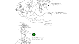 Кронштейн 417-06-22520 Komatsu