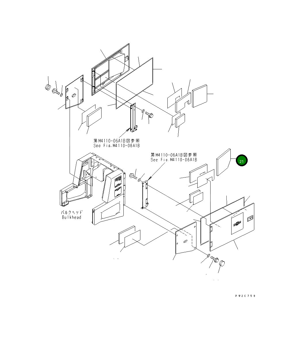 Лист 426-Z90-3810 Komatsu