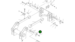 Палец 263-78-11260 Komatsu