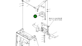Лист 17M-54-42170 Komatsu
