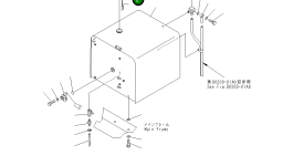 Направляющая 20Y-04-21560 Komatsu