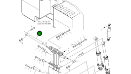 Палец 21M-46-24350 Komatsu