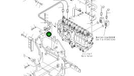 Кронштейн 8296-06-1440 Komatsu