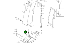 Палец 23D-43-33351 Komatsu