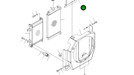 Кронштейн 22F-03-31121 Komatsu