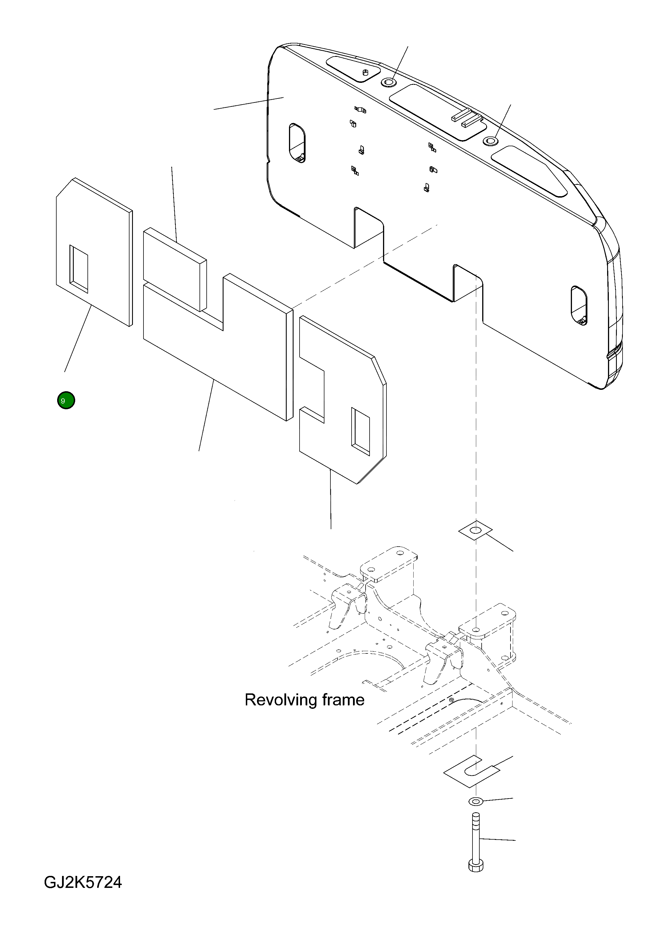 Лист 20G-46-31412 Komatsu