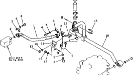 Шланг 07297-01007 Komatsu