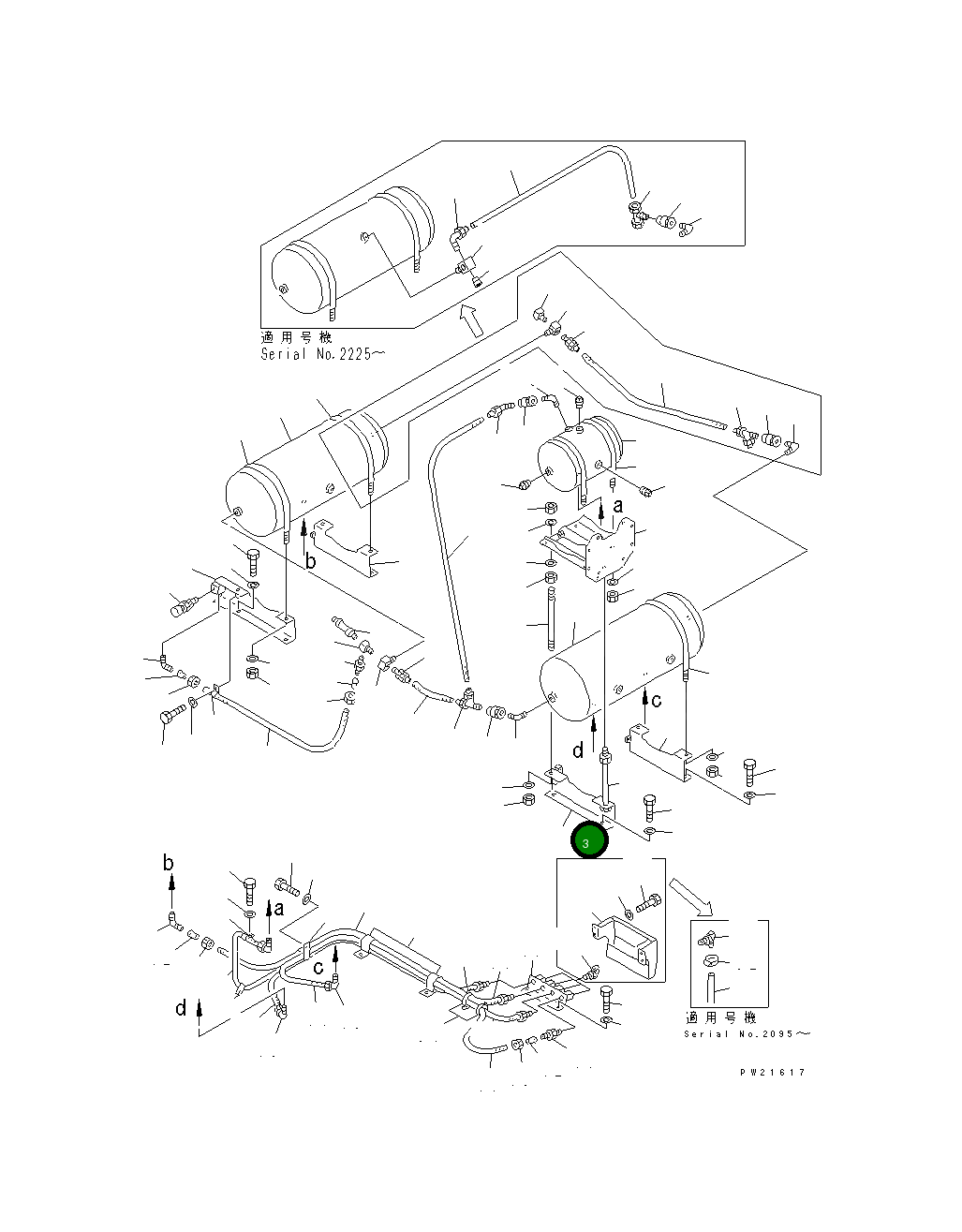 Кронштейн 561-35-62380 Komatsu
