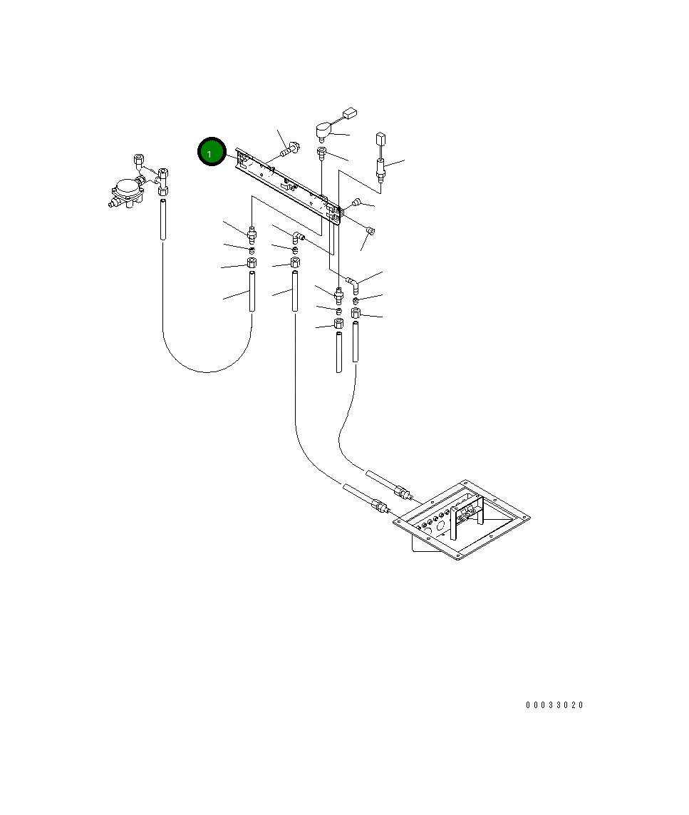Кронштейн 567-35-71221 Komatsu