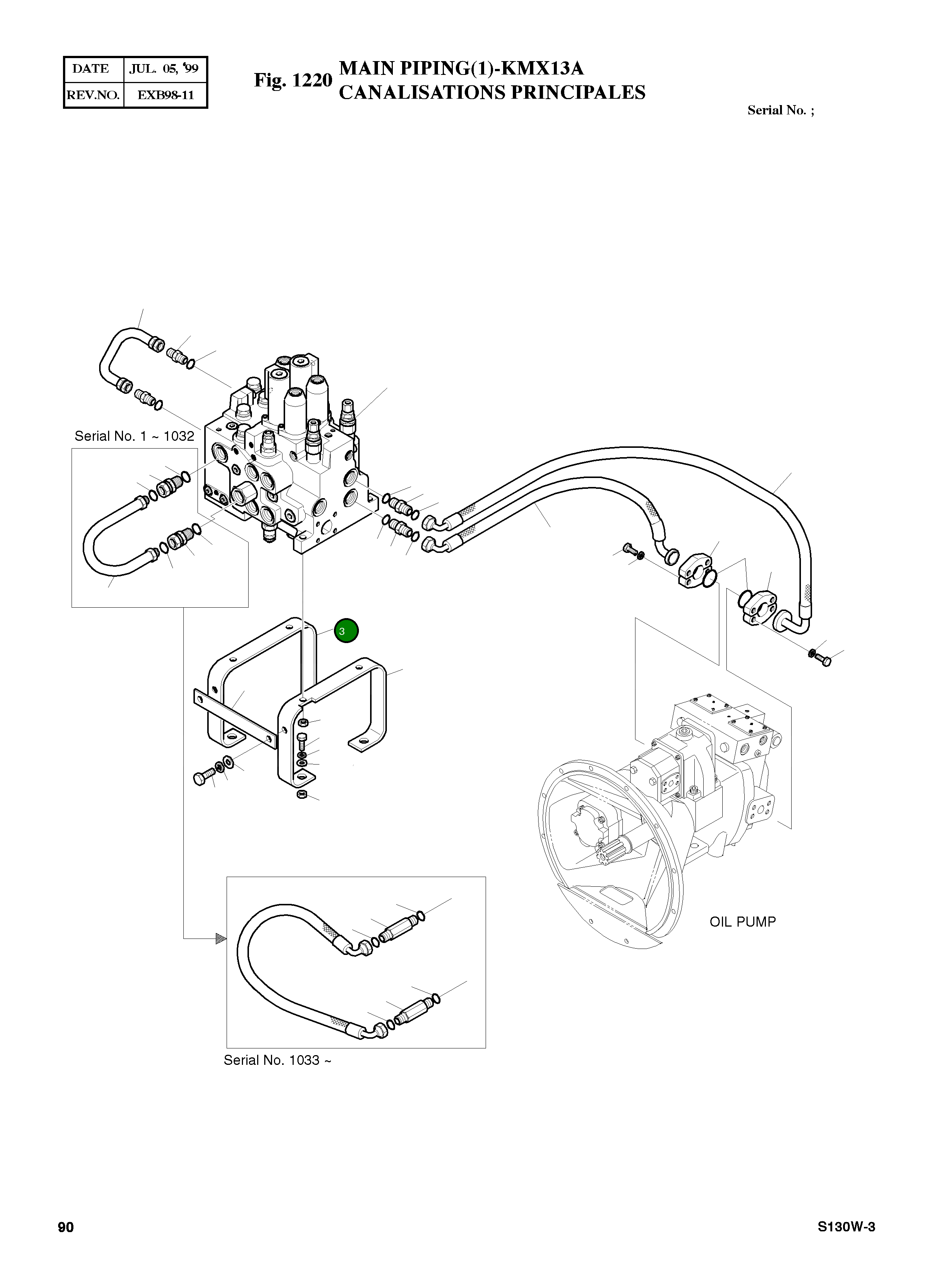 Кронштейн 2195-3267 Komatsu