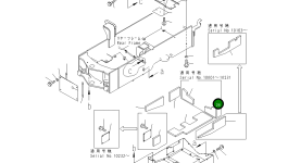 Лист 415-54-24530 Komatsu