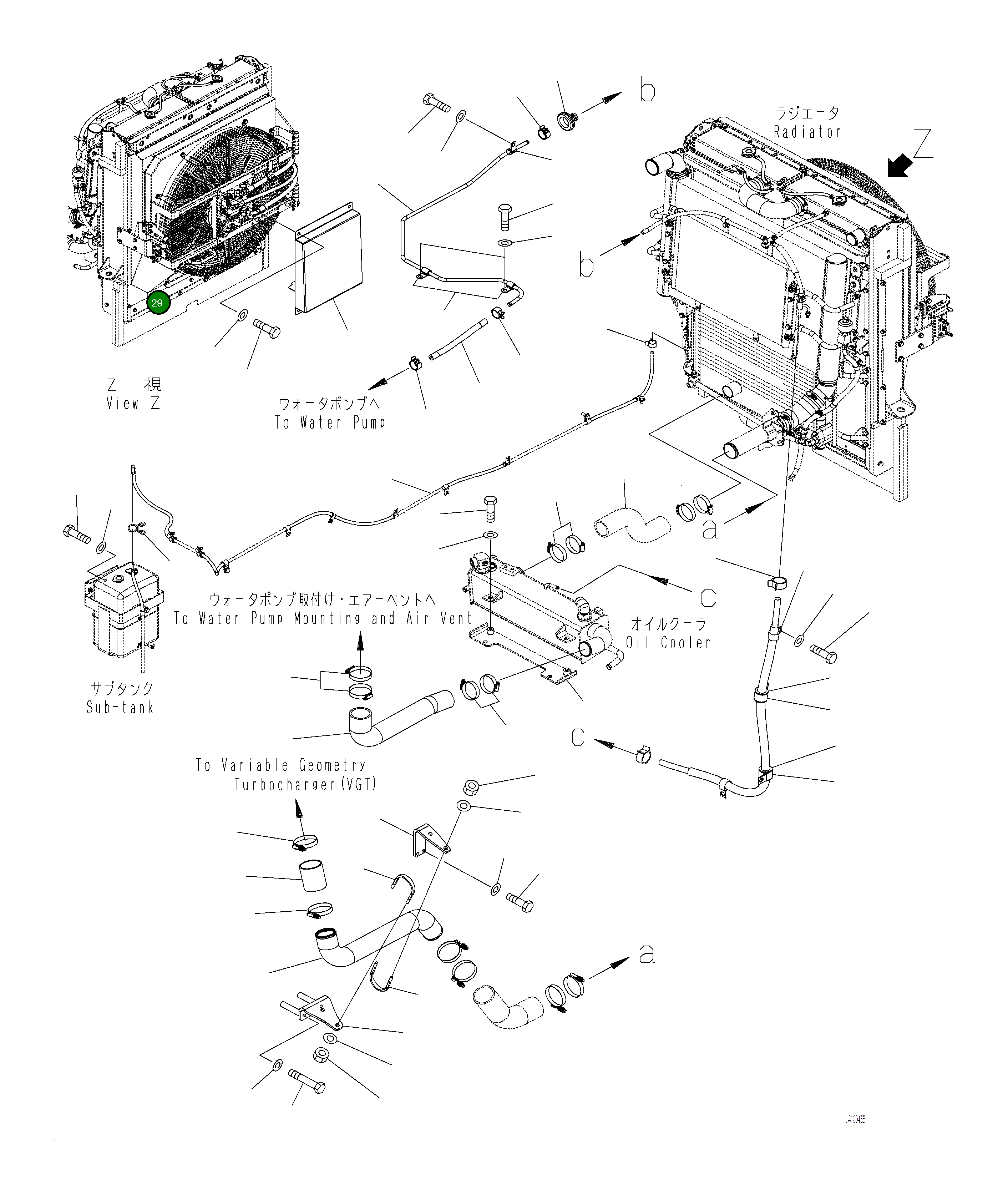 Кронштейн 421-01-61141 Komatsu