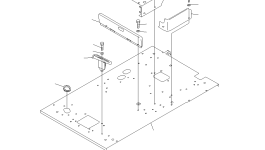 Кронштейн 277-54-51190 Komatsu