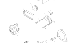 Кронштейн CU3821836 Komatsu
