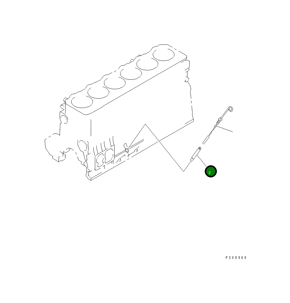Направляющая 6221-21-5410 Komatsu