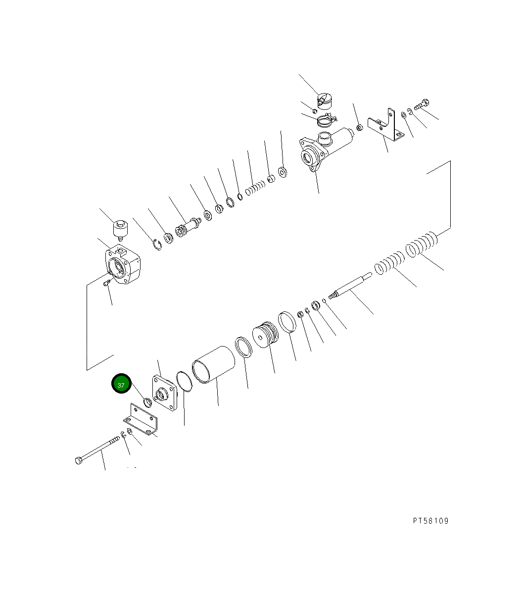Колпак MY312-8002-00 Komatsu