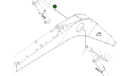 Палец 22B-70-21910 Komatsu