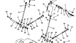 Кронштейн 195-43-24111 Komatsu