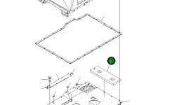 Лист 569-54-85370 Komatsu