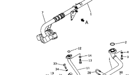 Труба 135-62-31130 Komatsu