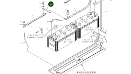 Кронштейн 134-06-61360 Komatsu
