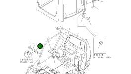 Кронштейн 22F-54-13480 Komatsu