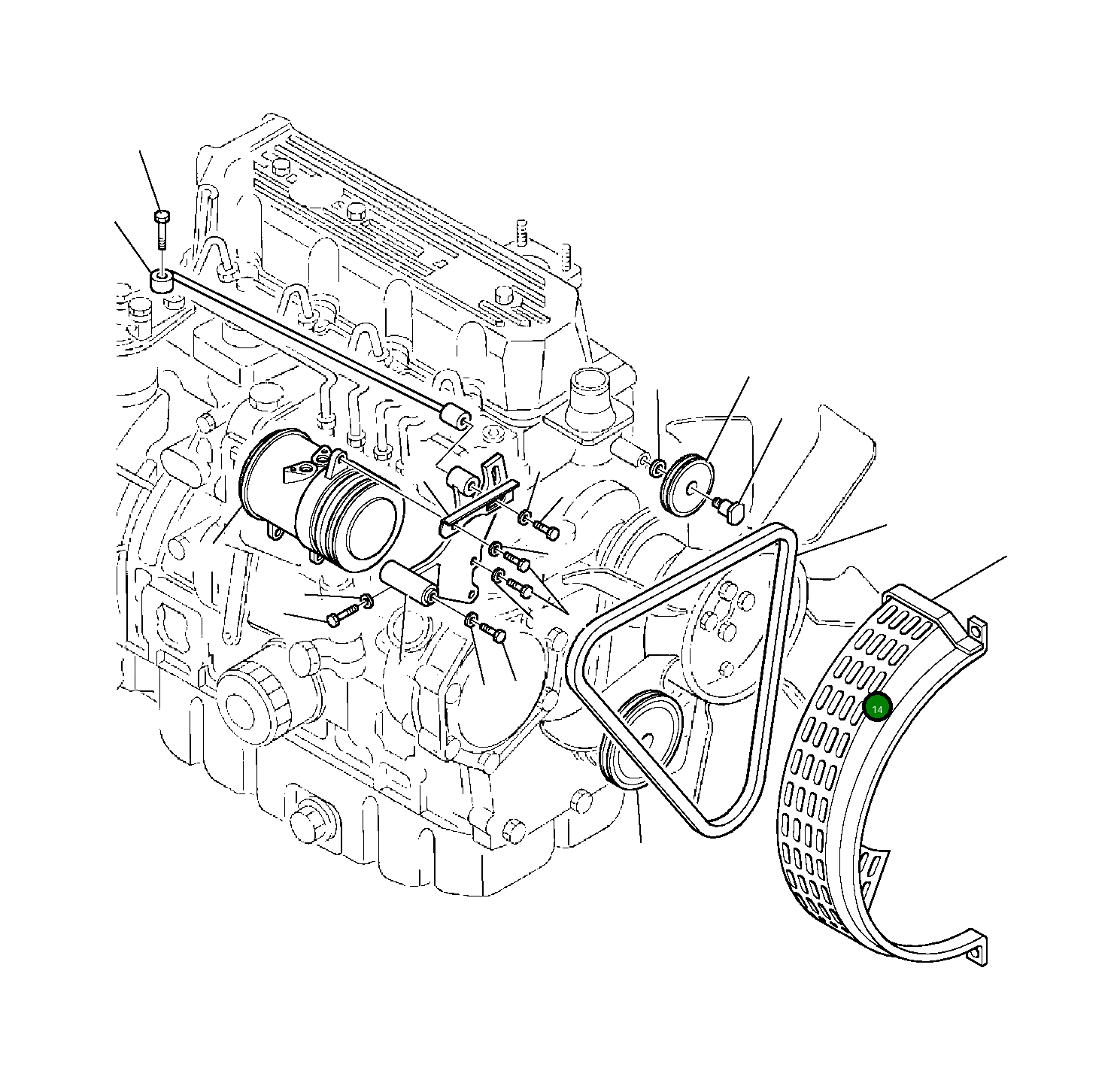 Палец 22E-979-1160 Komatsu