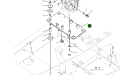 Кронштейн 203-62-17511 Komatsu