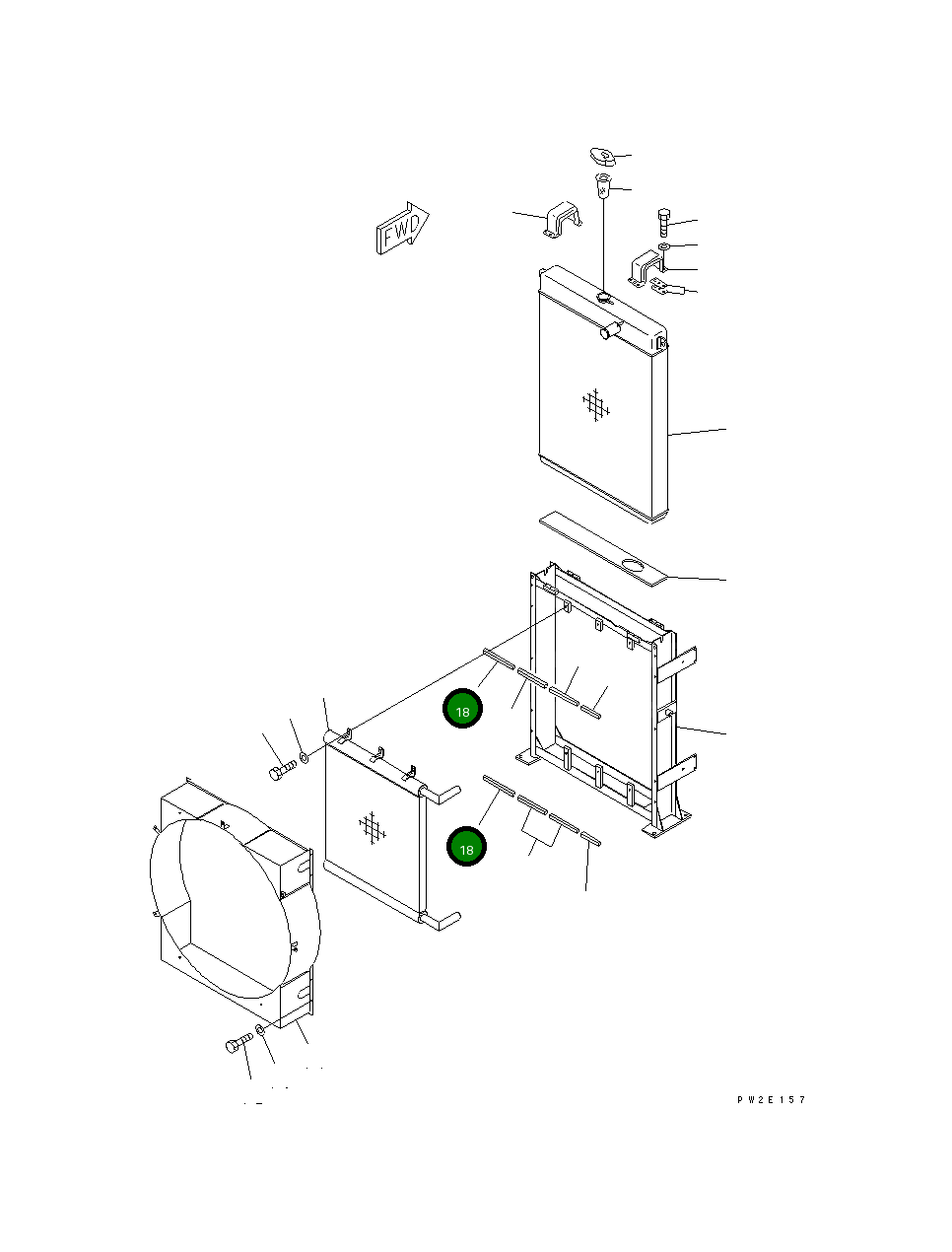 Набивка 263-03-32170 Komatsu