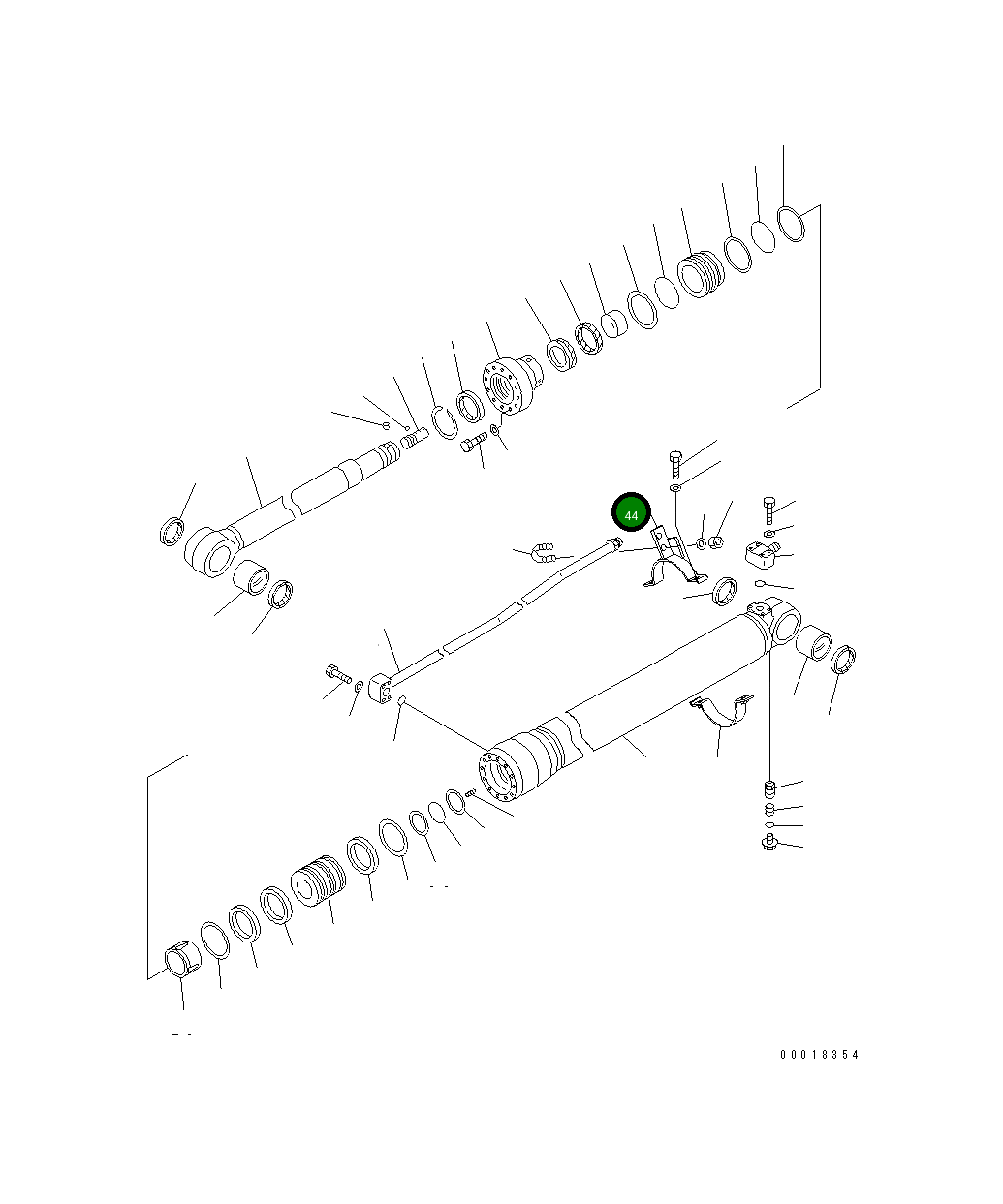 Кронштейн 707-88-25080 Komatsu