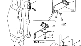 Кронштейн 209-62-53421 Komatsu