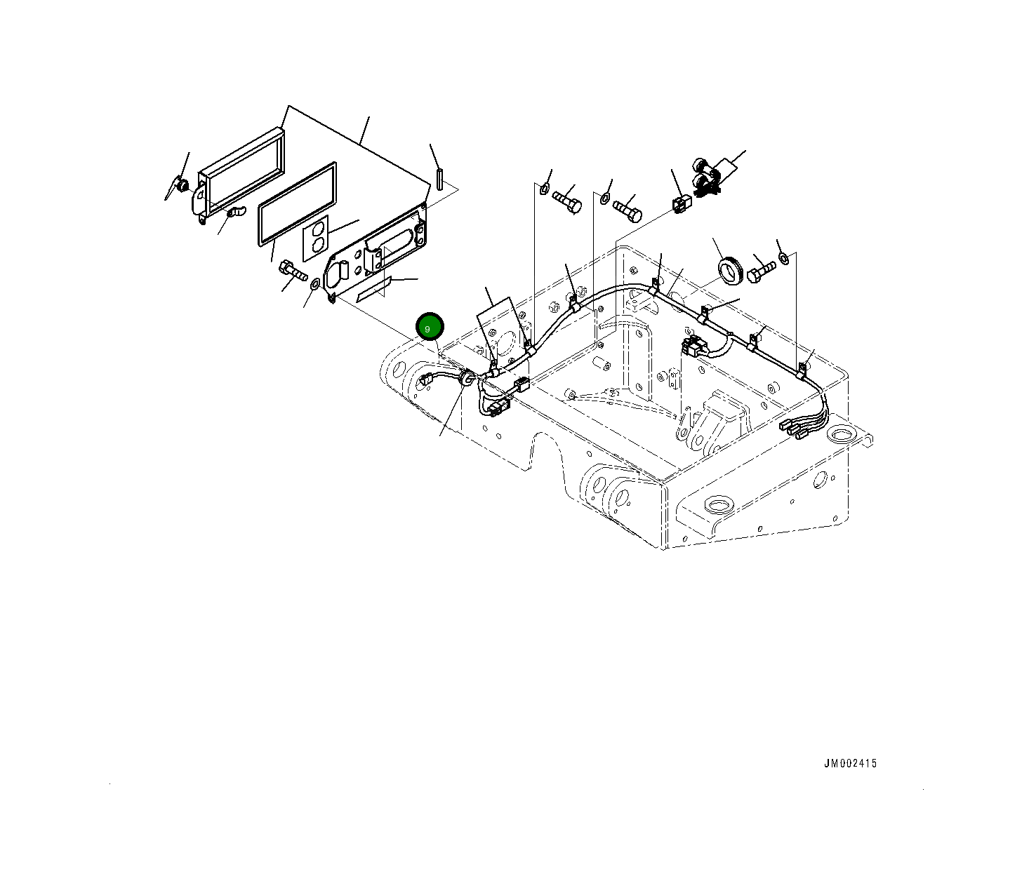 Лист 561-89-87450 Komatsu