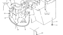 Шланг FF7822-04110 Komatsu