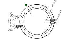 Люк TY2728 Komatsu