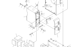 Лист 21M-54-23570 Komatsu