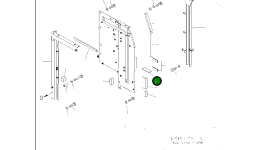 Лист 2A5-54-13551 Komatsu
