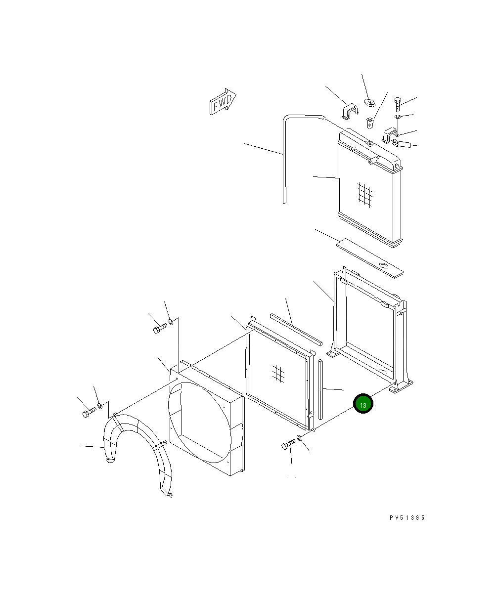 Набивка 262-03-31150 Komatsu