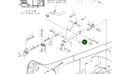 Палец 21T-04-32350 Komatsu