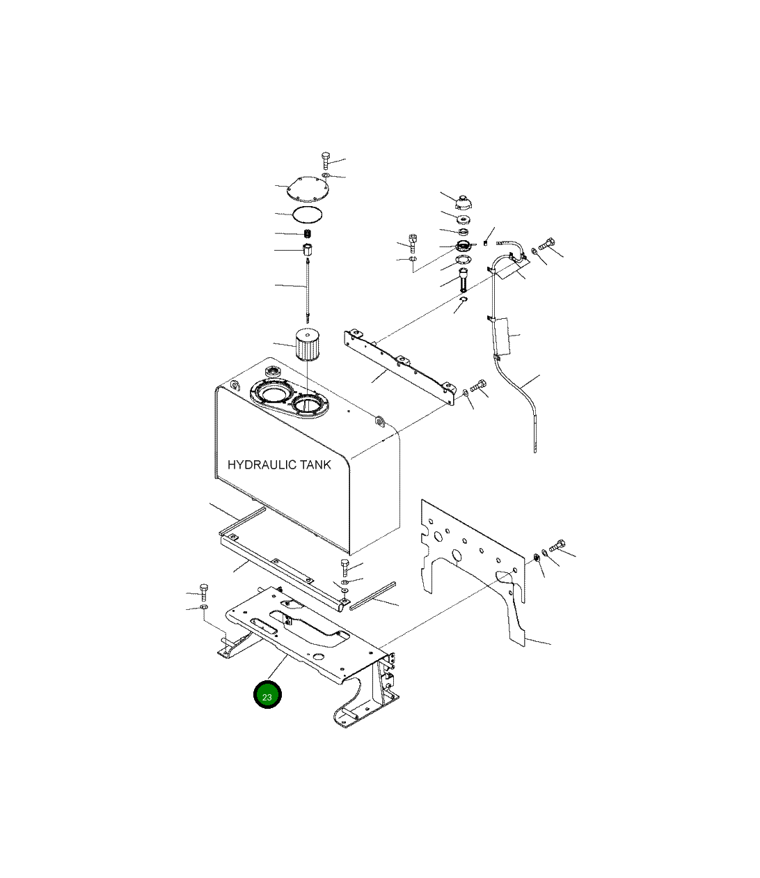 Кронштейн 424-60-41212 Komatsu