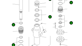 Набивка ARK200CSS-3-21 Komatsu