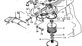 Кронштейн 6141-71-8110 Komatsu