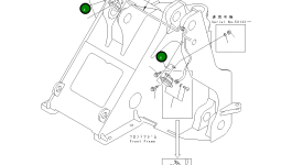 Кронштейн 425-06-29111 Komatsu