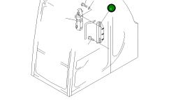 Кронштейн 20Y-54-39920 Komatsu