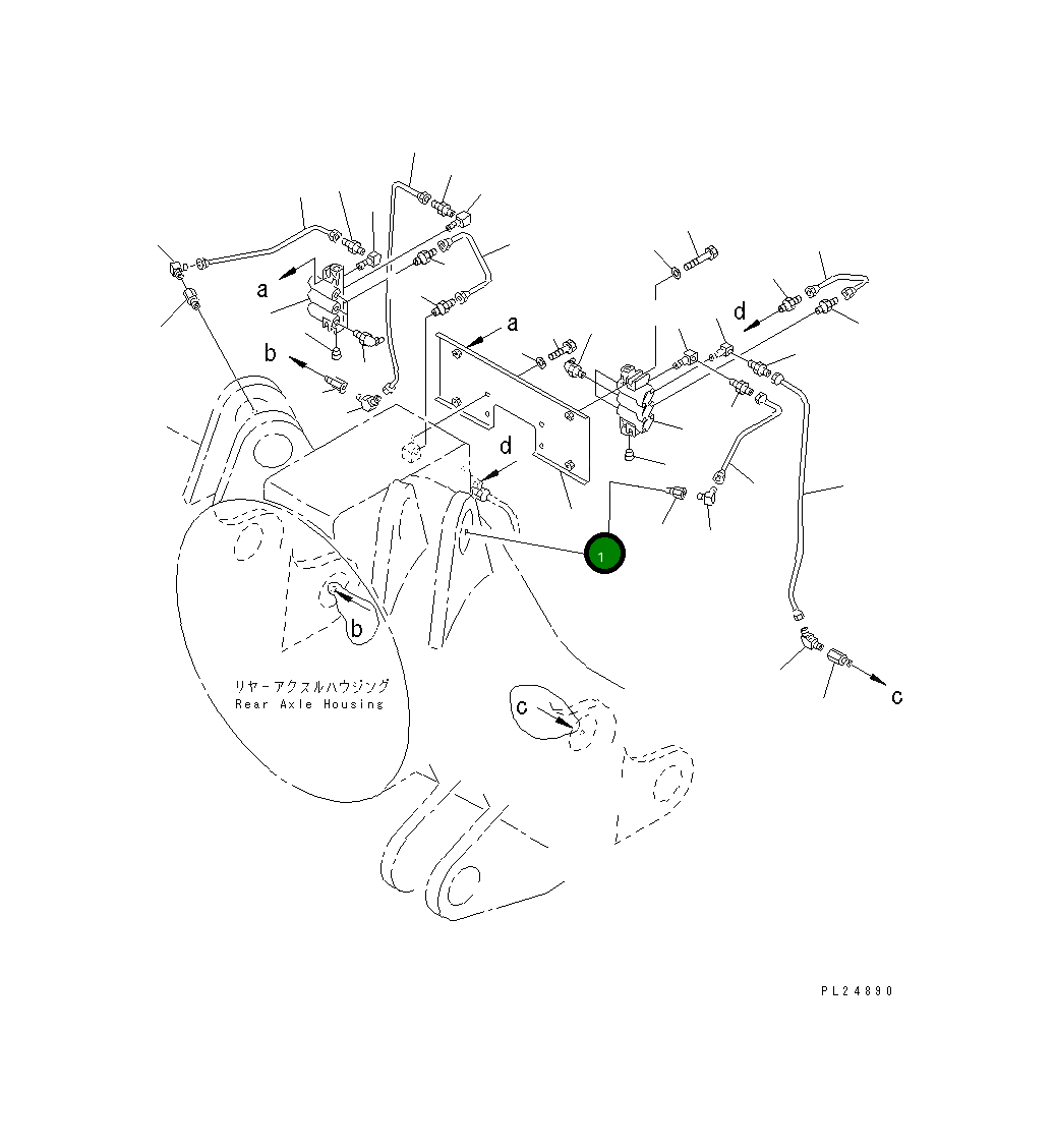 Кронштейн 567-95-71270 Komatsu