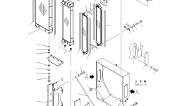 Кронштейн 423-03-41350 Komatsu