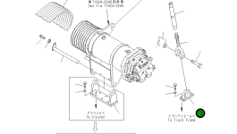 Кронштейн 8296-70-1120 Komatsu