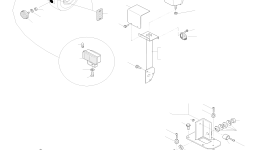 Кронштейн 421-06-H3380 Komatsu