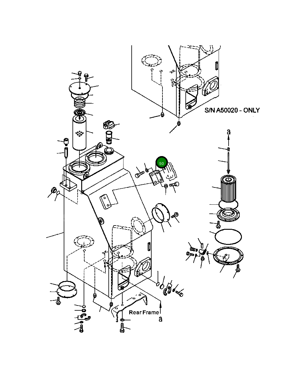 Кронштейн 428-60-25120 Komatsu