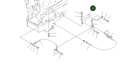 Кронштейн 6166-21-5880 Komatsu