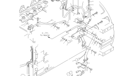 Кронштейн 134-06-65220 Komatsu